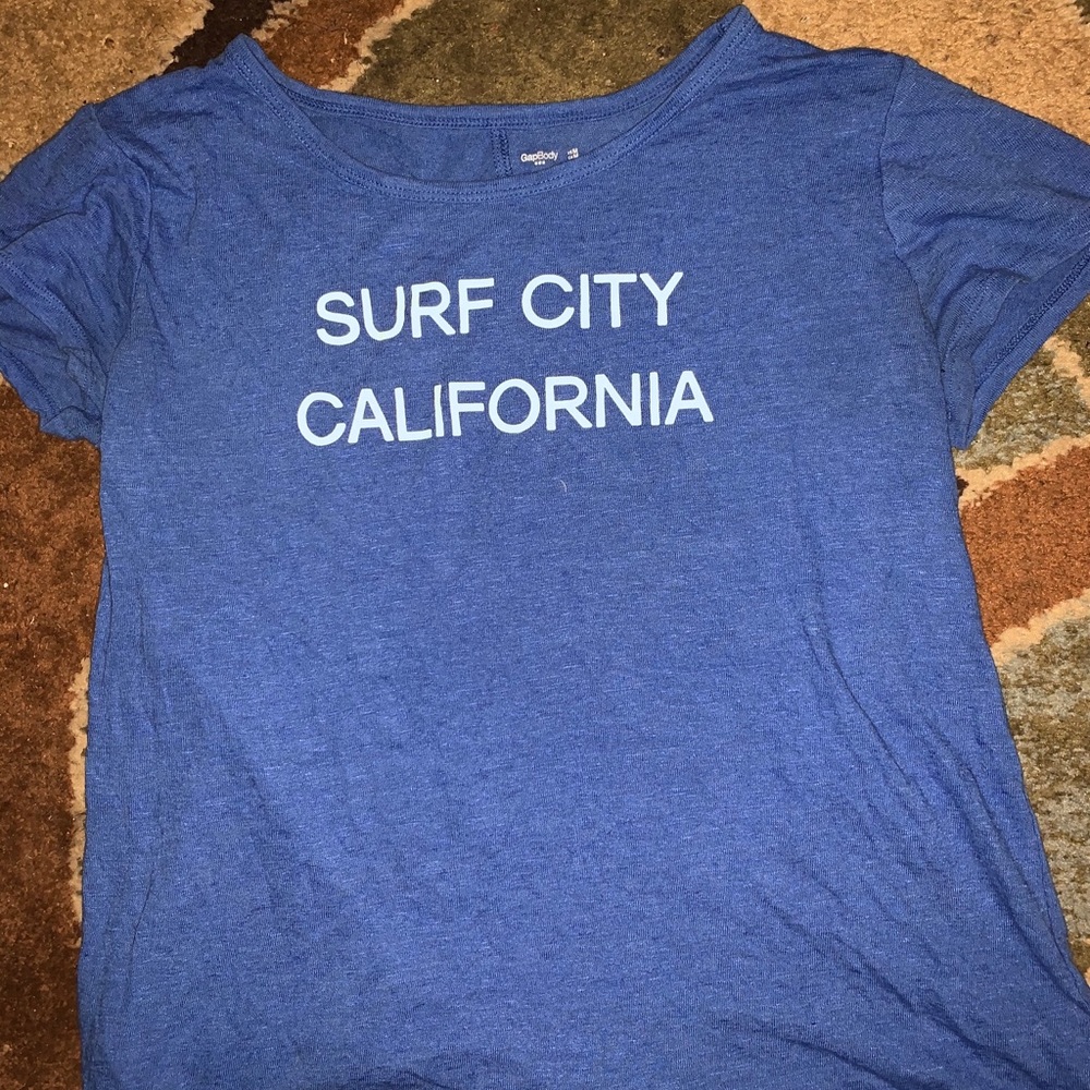 Blue t-shirt